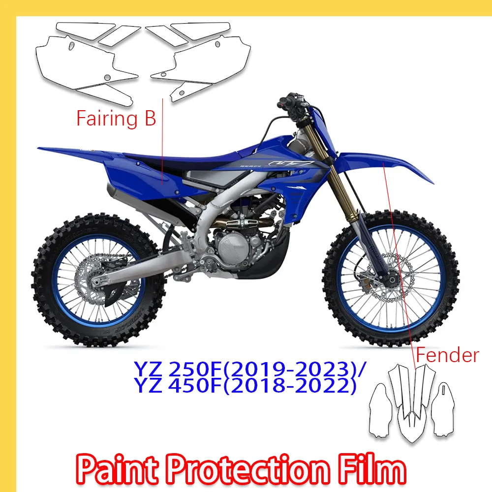 

TPU PPF For YAMAHA YZ250F YZF250 2023 Paint Protective Film MOTOR Self-Healing YZ450F 2022 PAINT PROTECTION GLOSSY MATTE COVER