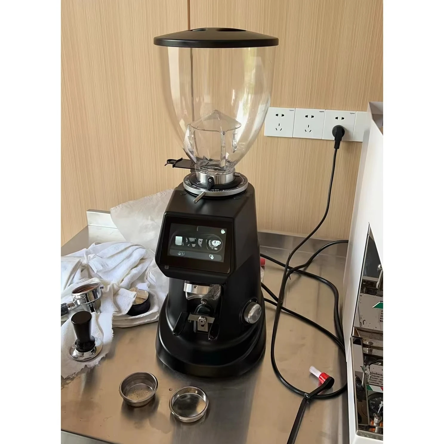 

Burr coffee bean grinder weight