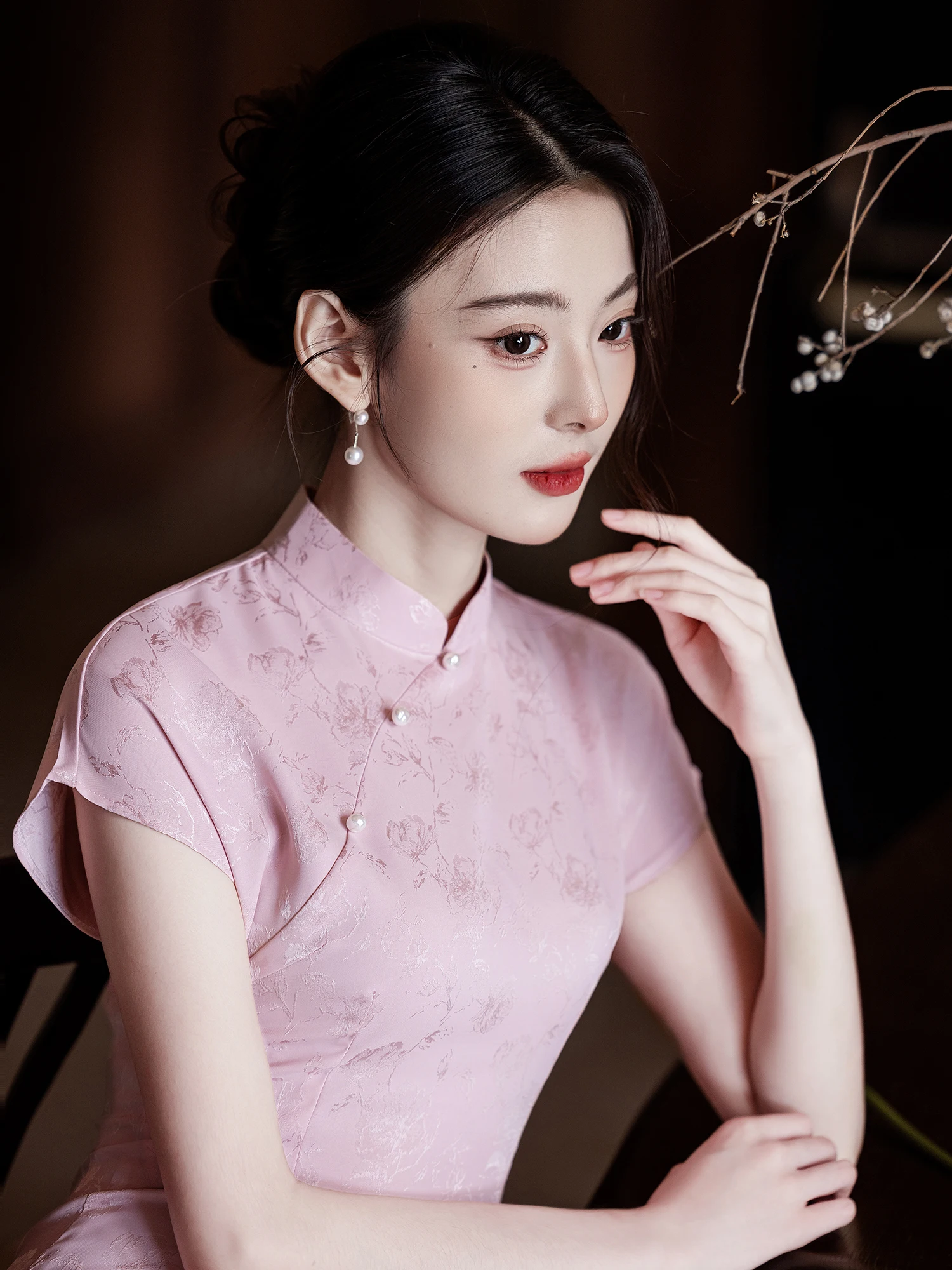 

Ele Pink Wedding Dr Young Bride Traditional Chinese Sle Che Jiang Nan Engagement High End Retro Wedding Dr