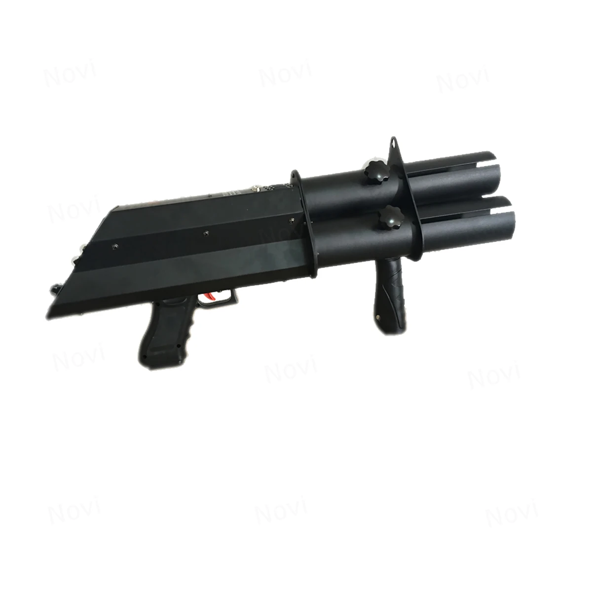 Handheld 3 Head Confetti Gun Electronic Paper Launcher Blaster Shooter Props Cannon Machine for Party Club Stage Show