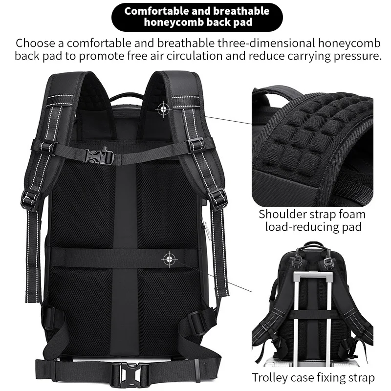 New Large Capacity Photography Backpack Waterproof Professional Camera Bag Stylish Laptop Backpack Suitcase For SLR Drone Canon