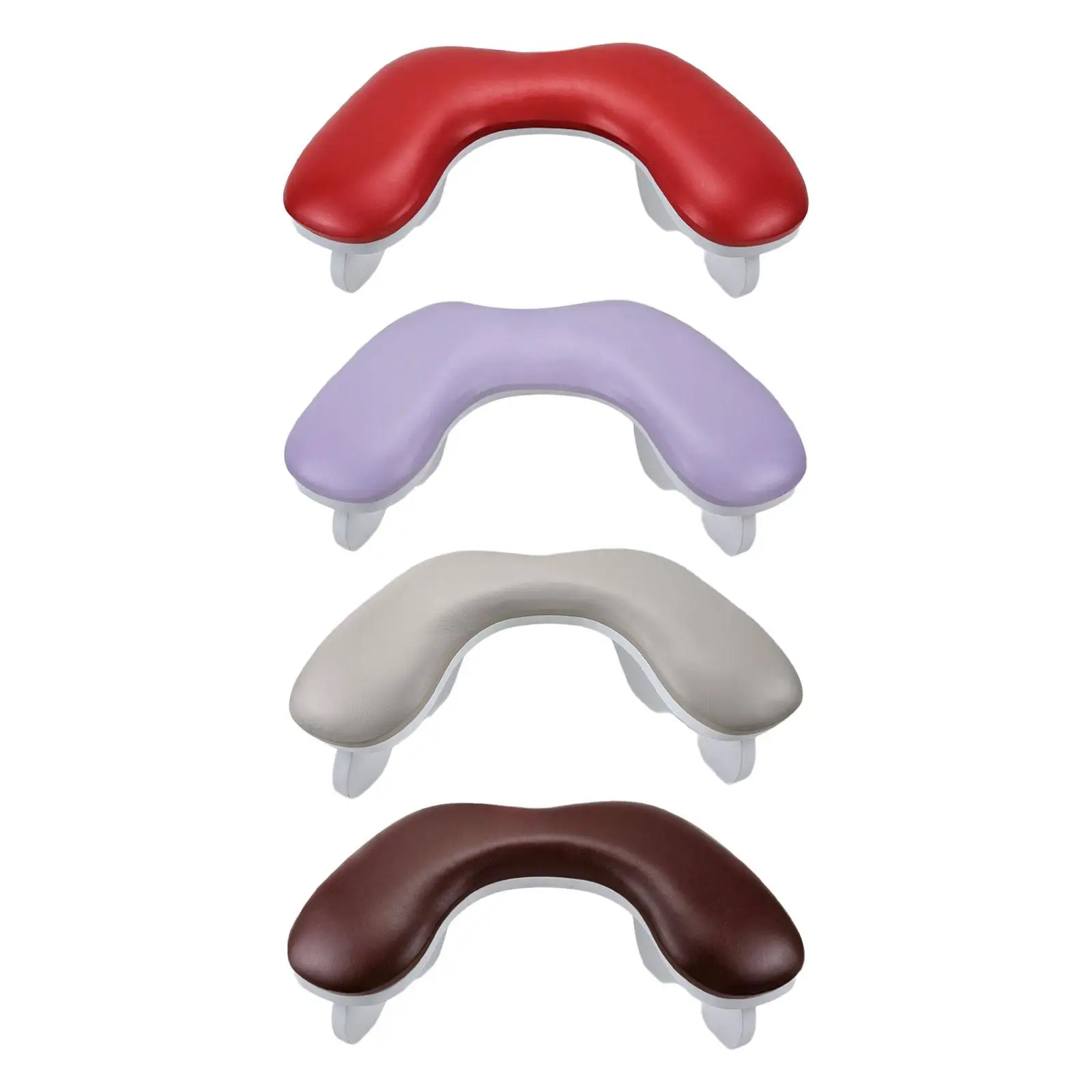 

U Shape Arm Rest Detachable Nail Hand Pillow Nail Arm Rest Stand Portable Non Slip for Nails Tech Home DIY Salons Personal