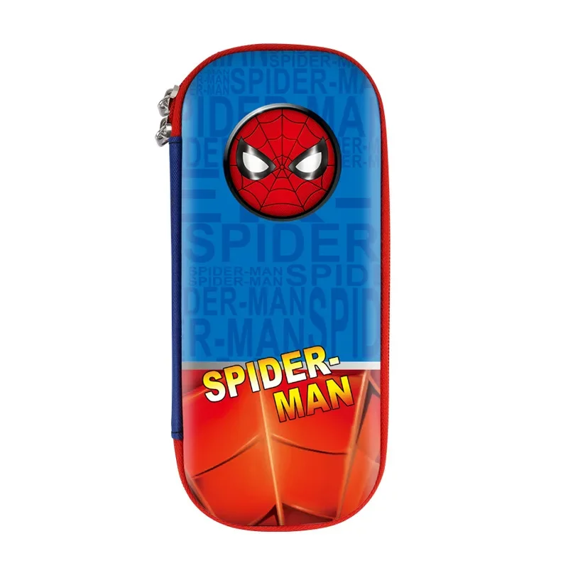 Spidermans Pencil Case Office School Supplies Marvels Super Hero Cover Movie Pencil Pouch Kids Pen Bag Student Stationery Gifts