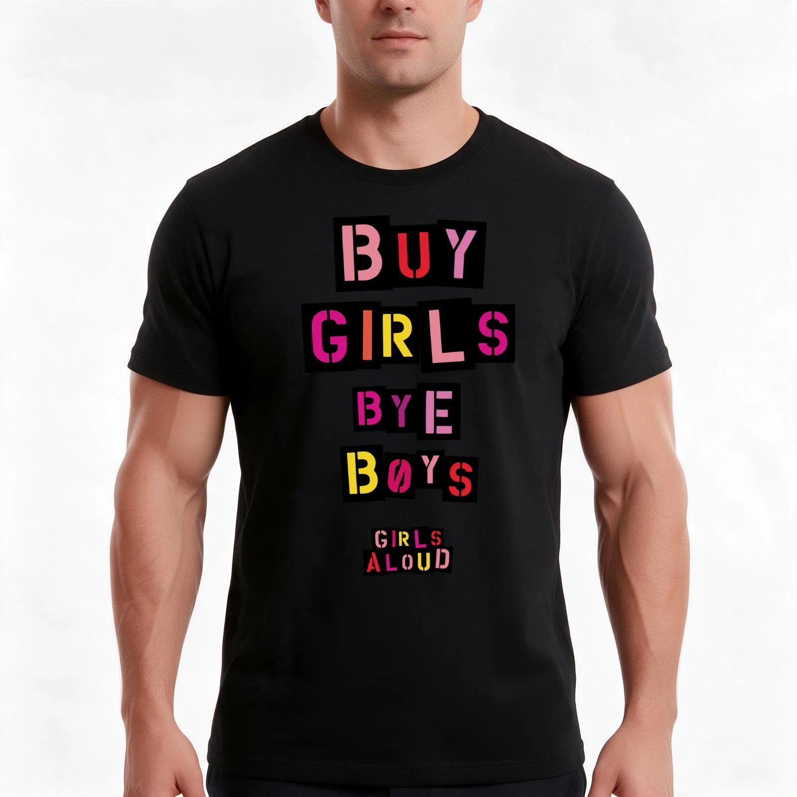 Girls Aloud Vintage Buy Girls Bye Boys - Nadine Cole - Nicola Roberts - Sarah Harding Cheryl Cole Tweedy Kimberley W T-Shirt