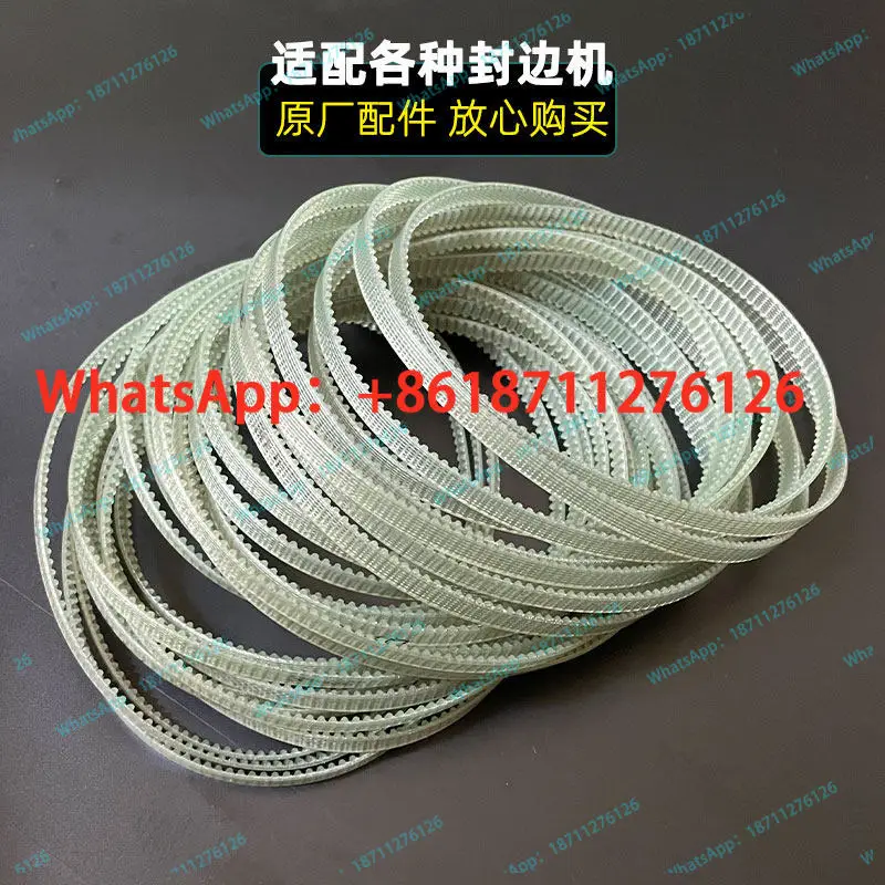 Special timing belt for edge banding machine Polyurethane steel wire transmission belt 3M-447 machine original belt