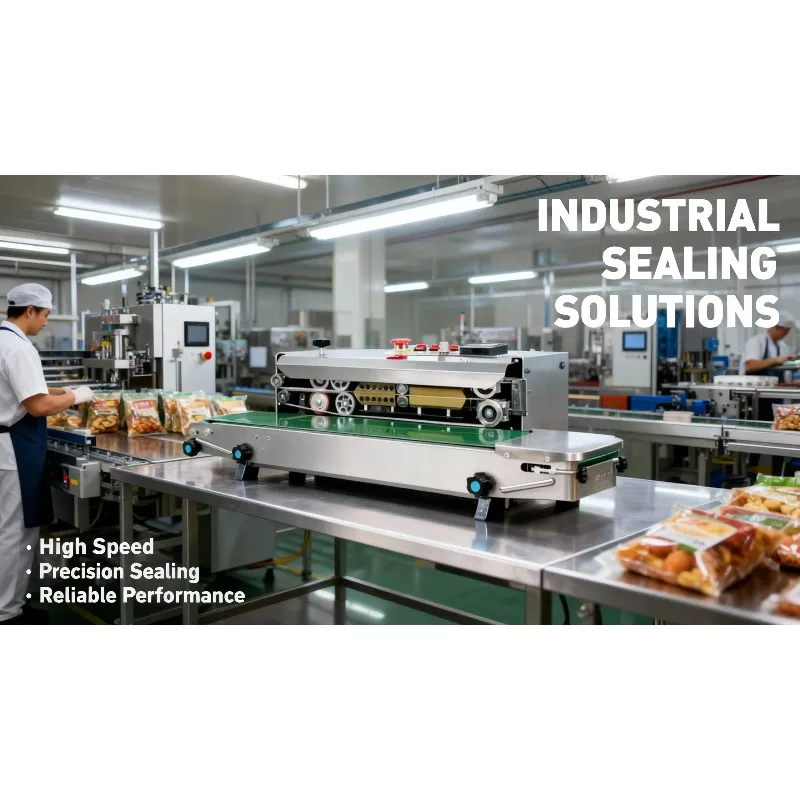 Continuous Band Sealer Machine Packaging, Printing & Supporting Equipment view 4