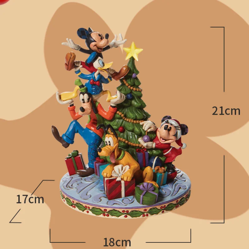 Nieuw op voorraad Film Miqi en vrienden Versier kerstboomversieringen met verlichting op verzamel speelgoed Leuke verrassingscadeaus voor fans