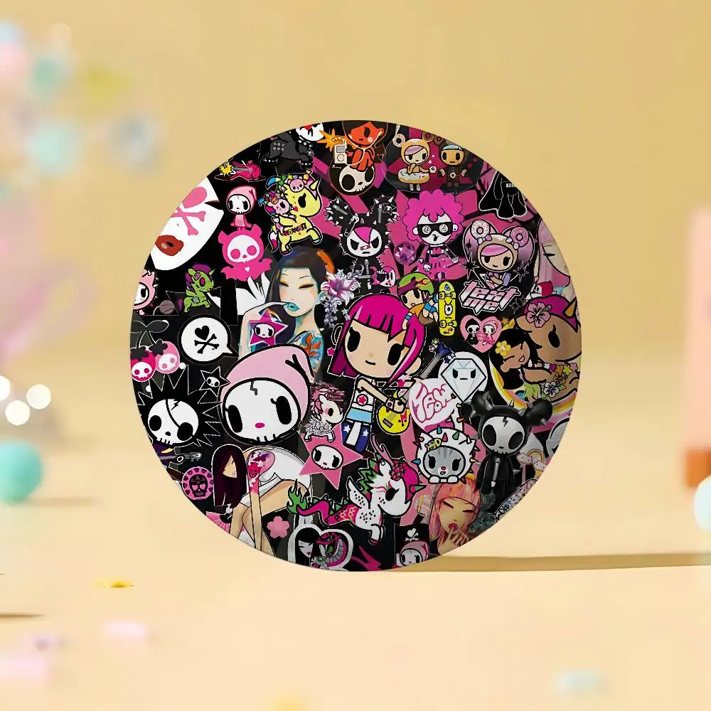 موضة T-tokidokiS شارات المشجعين الكرتون التلبيب دبابيس بروش شعار الحلي هدايا الناس ظهره ديكور قطع المجوهرات