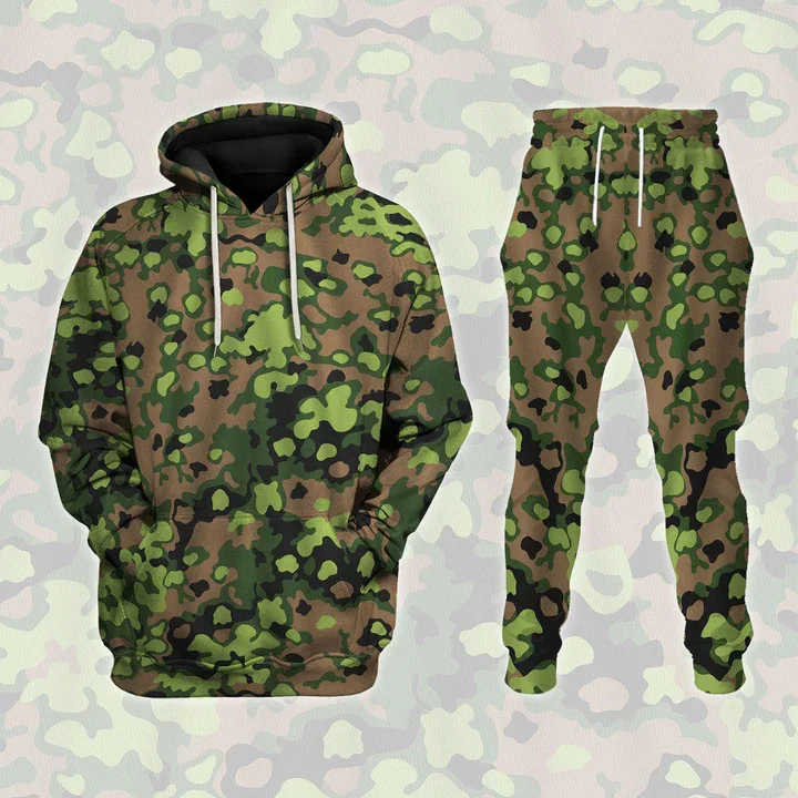 Camouflage Hoodie Pant Suit 3D Printed Casual Men Women High Quality Tracksuit Outfits Fashion Men's Clothing Joggers Sets