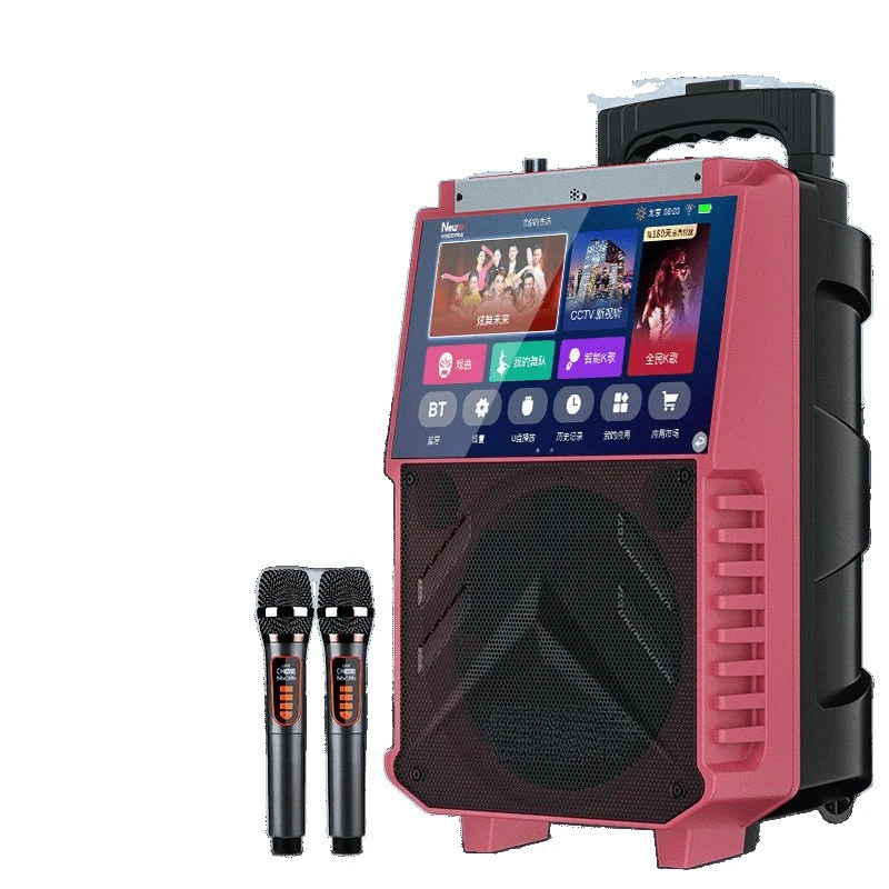 

Outdoor Bluetooth speaker with screen Home Karaoke video high volume all-in-one machine