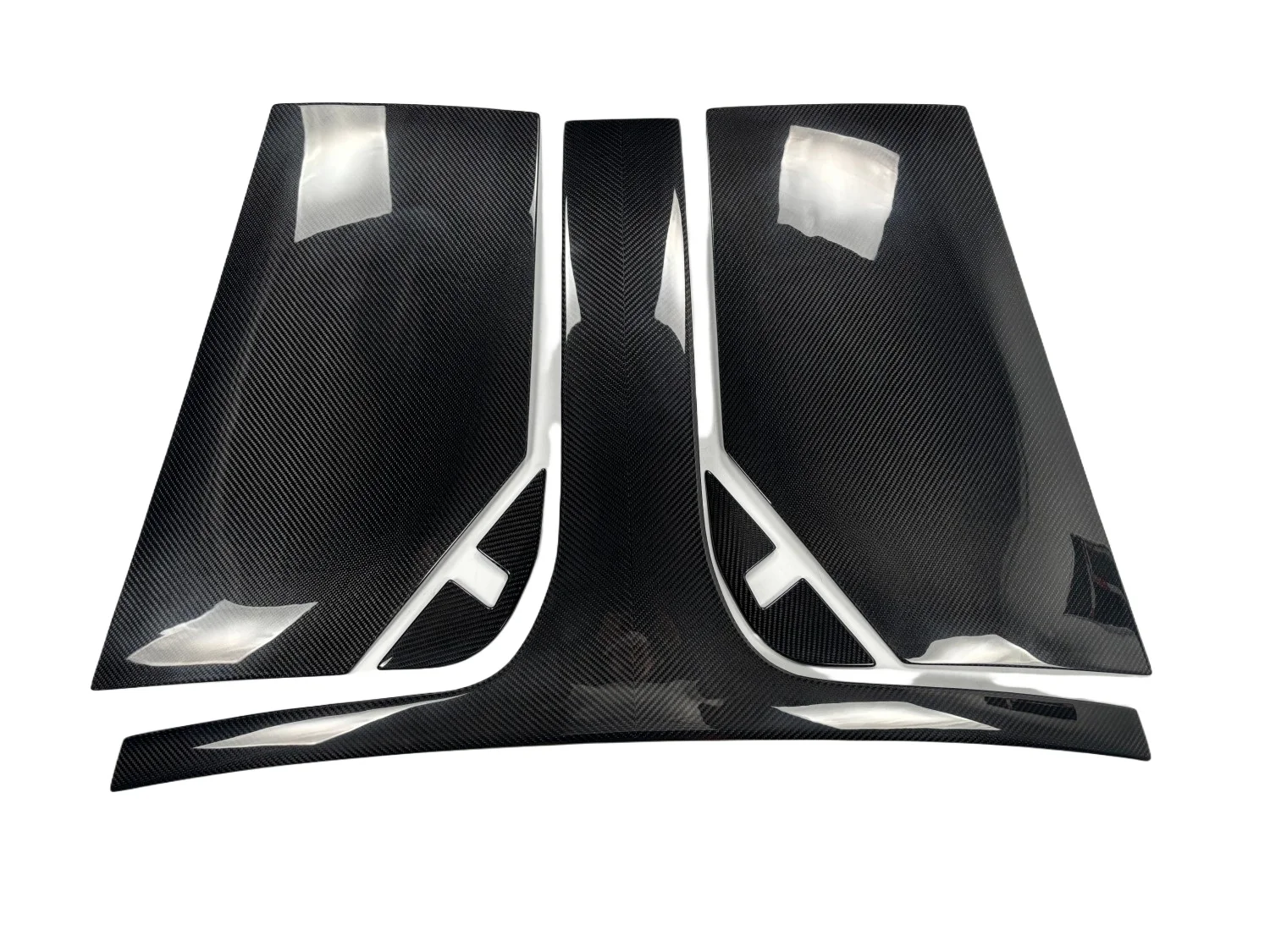 غطاء سقف مناسب حسب الطلب من ألياف الكربون الجافة لغطاء ديكور ماكلارين 720S OEM