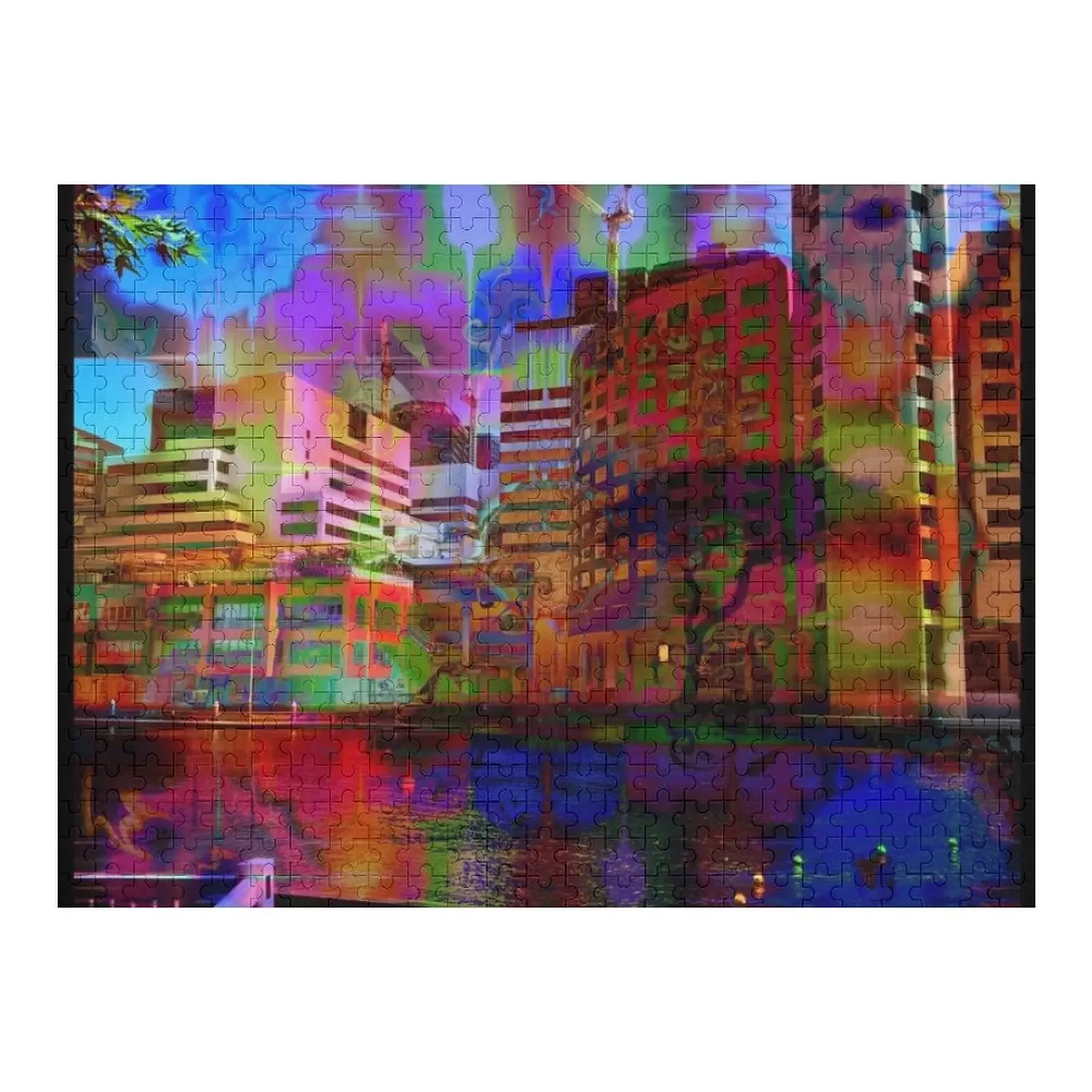 

“Melbourne” Yarra River Australia Jigsaw Puzzle Children Custom Child Gift Diorama Accessories Personalized Baby Toy Puzzle