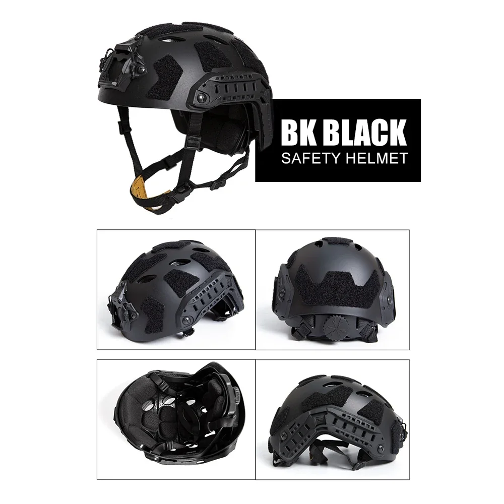 TB-FMA  Outdoor New FAST SF Helmet Right Angle Vent Hole Safety Protective Cycling HELMET TB1462 M/L L/XL