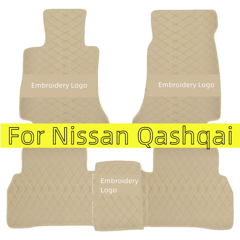 Car Floor Mats For Nissan Qashqai 2008 2009 2010 2011 2012 2013 2014 2015 Custom Foot Pads Carpet Cover Interior Accessories