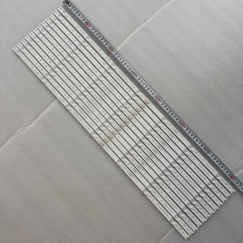 12pcs/set LED Strips For 70PUS7555/12 70PUS7855 LB-GM3030-GJ0D227012X7PB09-1-J TPT700U2-PV3D.Q TPT700B5-U1T01.D  LB7000K V0
