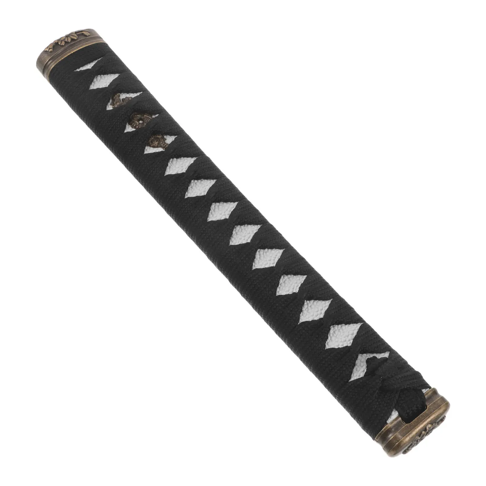 Japanese Handle Wrap Antiskid Samegawa Handle Replacement DIY Samurai Alloy for Cosplay Training