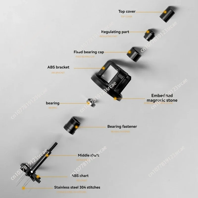 Coffee Needle Powder Distributor Rotating Agglomeration & Dispersing Powder Needle Coffee Powder Distributor