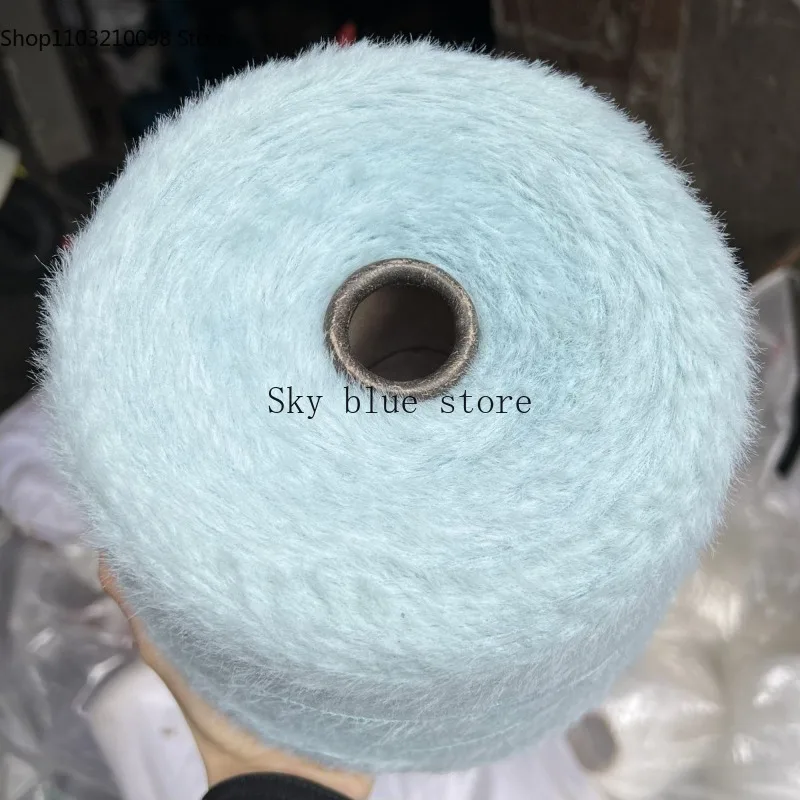 500g Imitation Mink Fur Yarn Soft and Non Shedding Imitation Mink Short Fur Hand Woven Knitting Crochet Sweater Scarf Doll Yarn