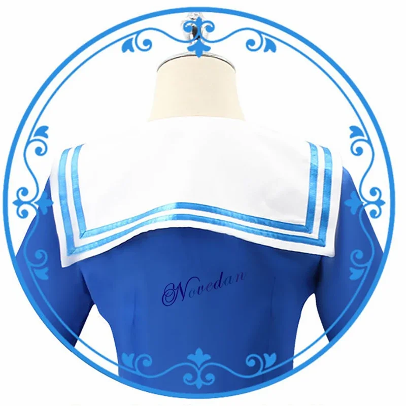 Disfraz de Anime de cesta de frutas para mujer, uniforme de Cosplay de Tohru Honda, JK Girl, uniforme escolar, disfraz de marinero, accesorios de peluca