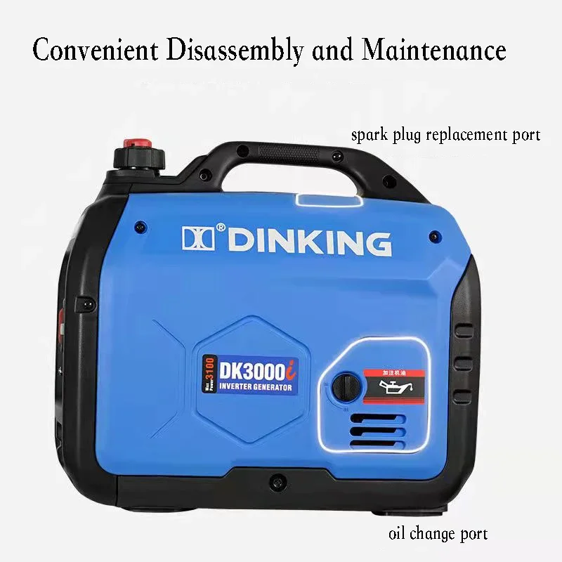 800w robin Gasoline portable generator 500w 15000w electric for home 220V  portable 3KW and  portable turbine generator