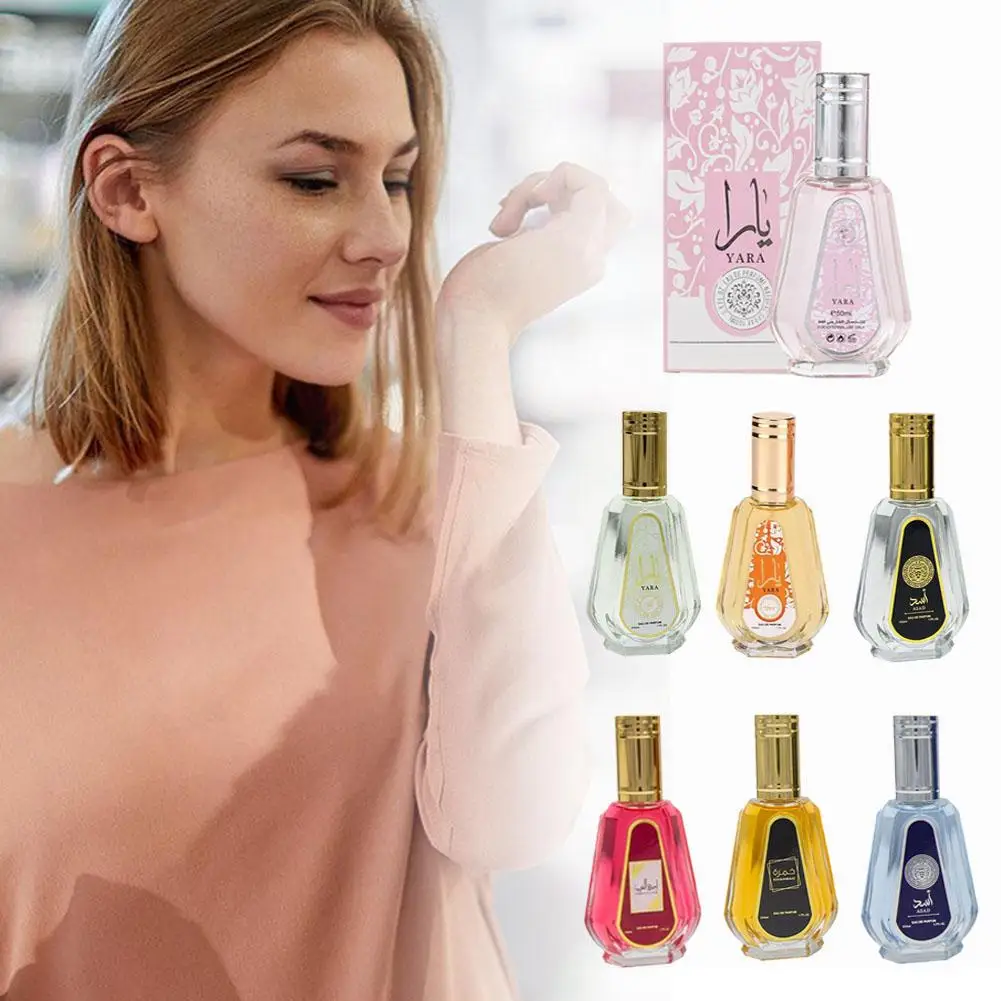 50ml Lattafa Yara Perfume Samples Long-lasting Pheromones Fragrance Women's Men's Perfumes Ard al Zaafaran Yara Perfume