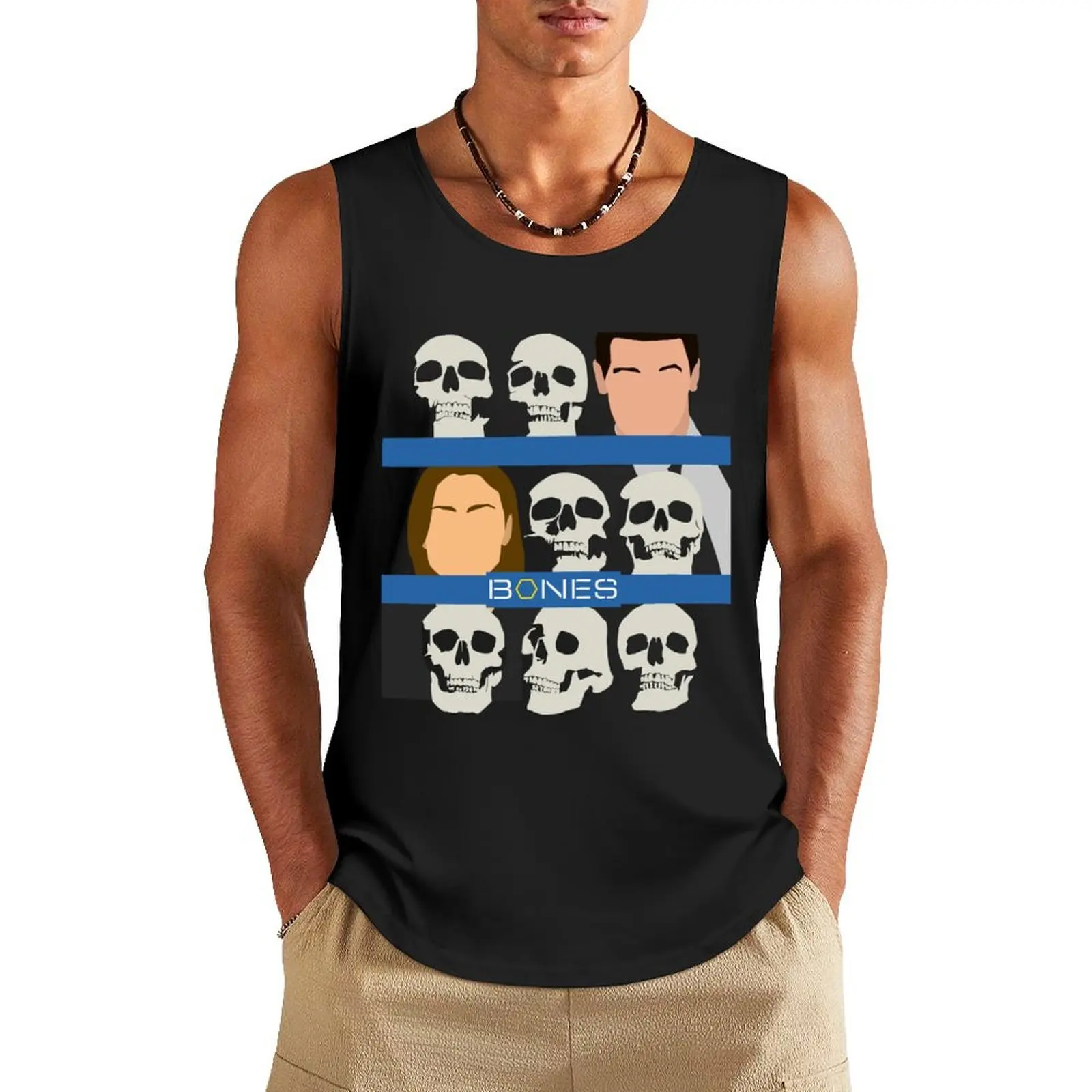 

Bones - Booth & Brennan Tank Top t shirts muscle t-shirt sleeveless vests