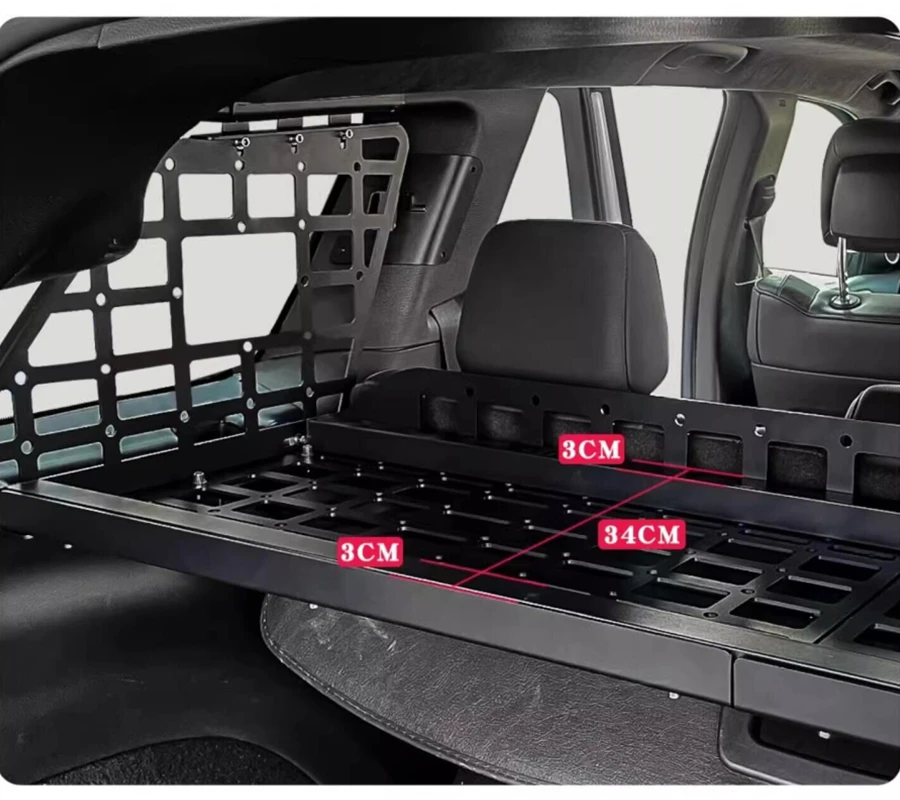 Fit for Jeep Grand Cherokee WK2 2011-2021 Rear Trunk Cargo Shelf Storage Racks Molle Panel