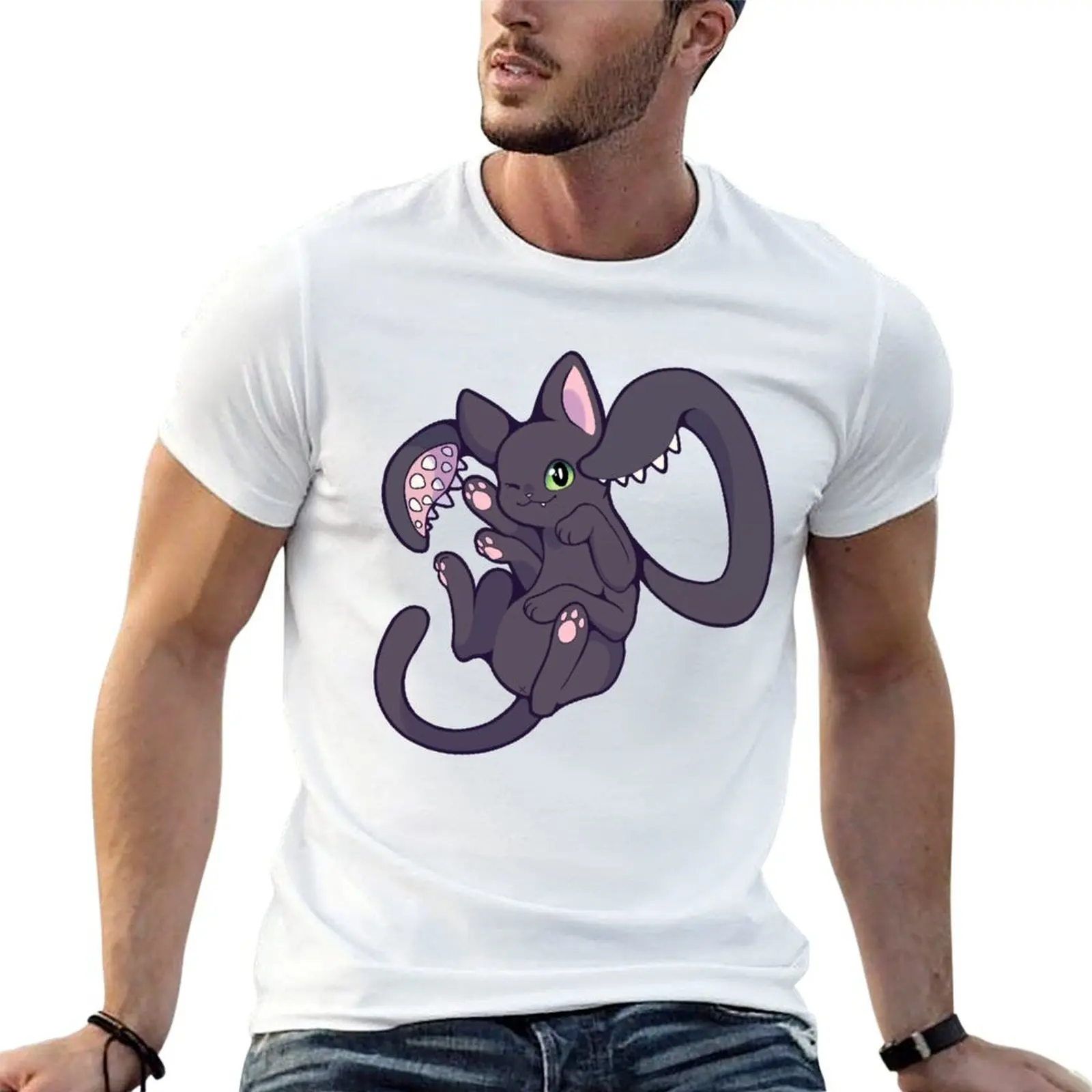 Displacer Beast - Style T-Shirt Casual Street Style Short Sleeve Tee