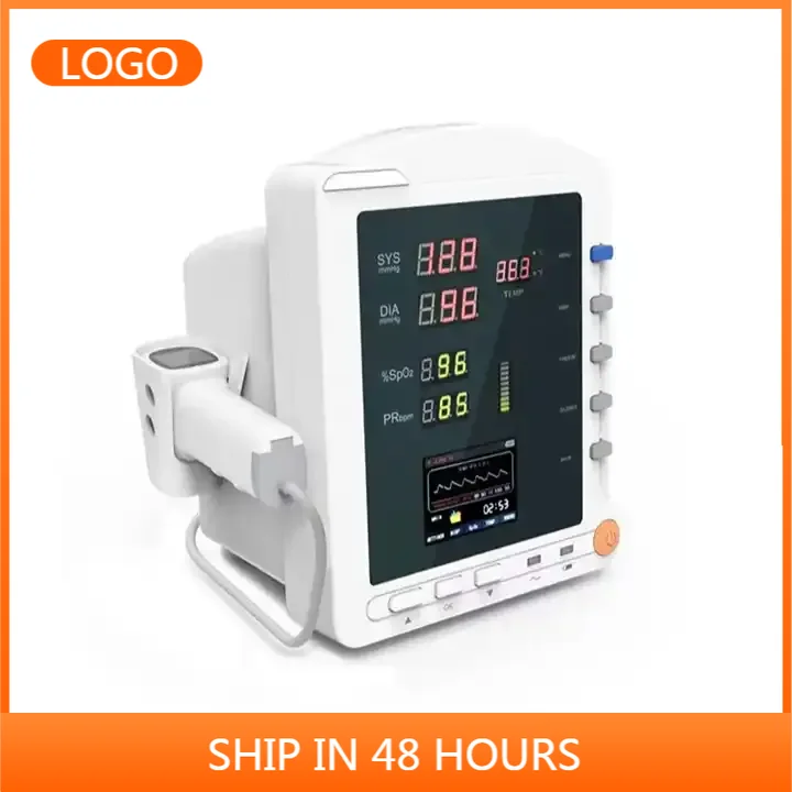MT MEDICAL Multi‑Parameter Veterinary Patient Monitor NIBP ECG Comprehensive Vital Signs Monitoring Device for Pet Clinic