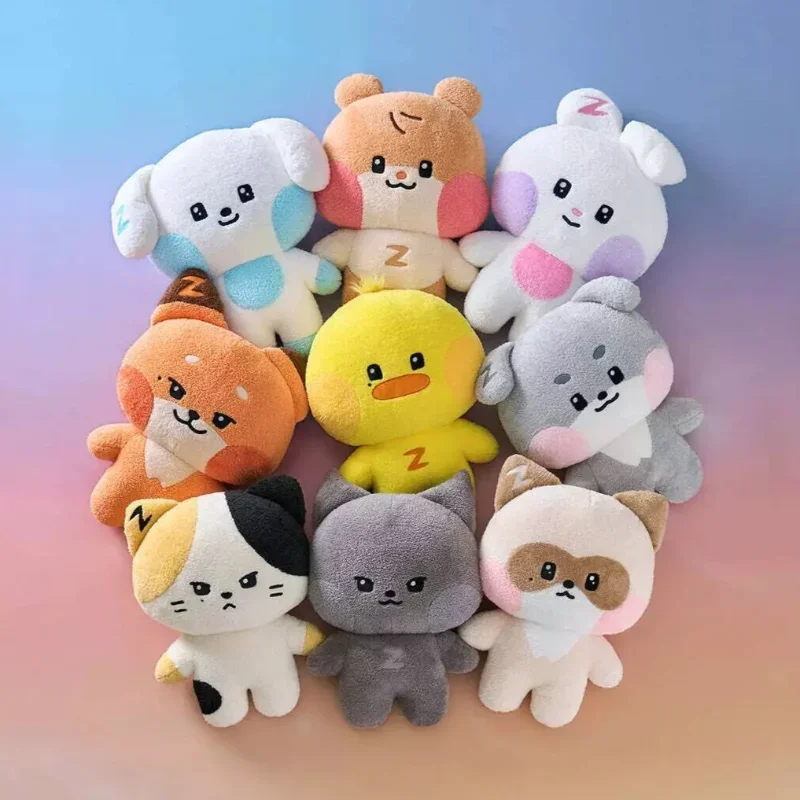 Kpop 40CM RICKY HAO JIWOONG KIM GYUVIN Plush Doll ZB1s Zeronis Pillow Cushion Cotton JANG HO KIM KYUVIN Stuffed Toys Fan Gift