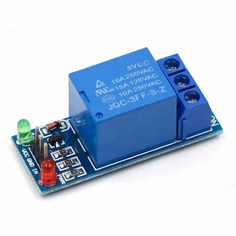 10pcs 1 Channel 5V 12V Relay Module Low level for SCM Household Appliance Control