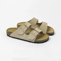 Double breasted sandals, outdoor flip flops, men's and women's soft shoes for outdoor wear - Image 5