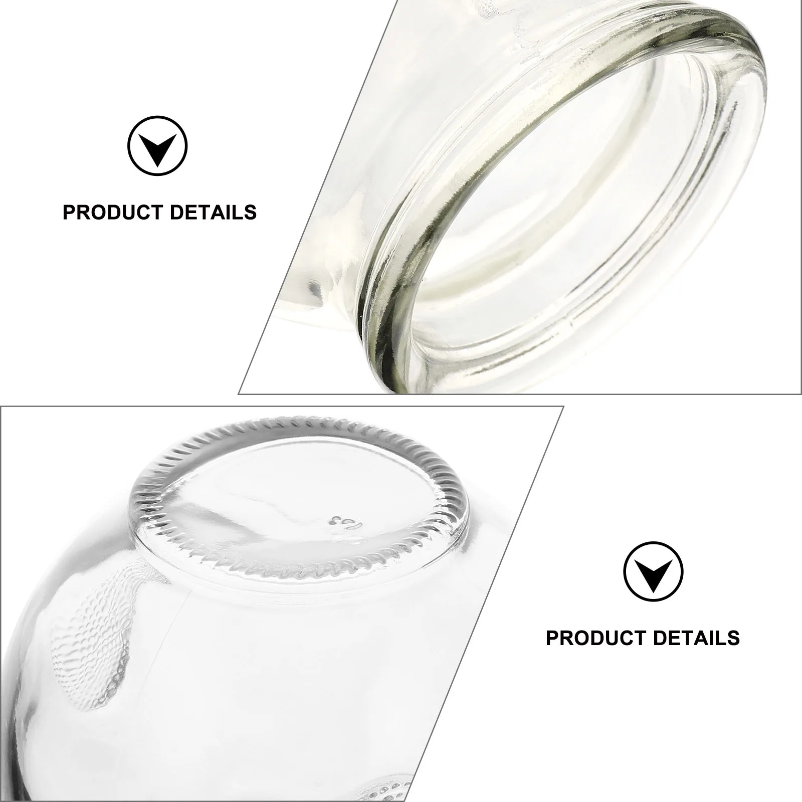 

5 шт. стеклянные банки с присоской, сильная адсорбция для улучшения иммунитета мышц и массажа, релаксации