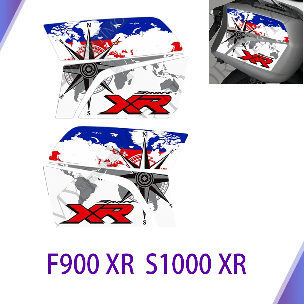 

For BMW F900XR S1000XR Motorcycle Fairing Fender Emblem Tank Pad Trunk Luggage Cases Panniers Stickers F 900 S 1000 XR