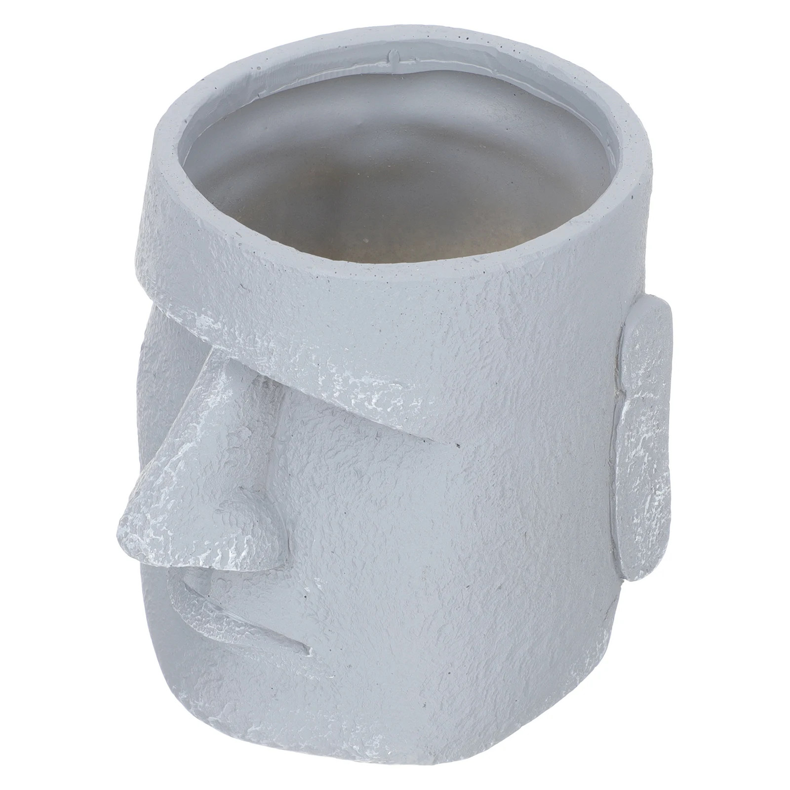 

Stone Statue Flower Pot Ornaments Unique Holder Decor Container Vase Planter Resin Desktop Decorations Windowsill