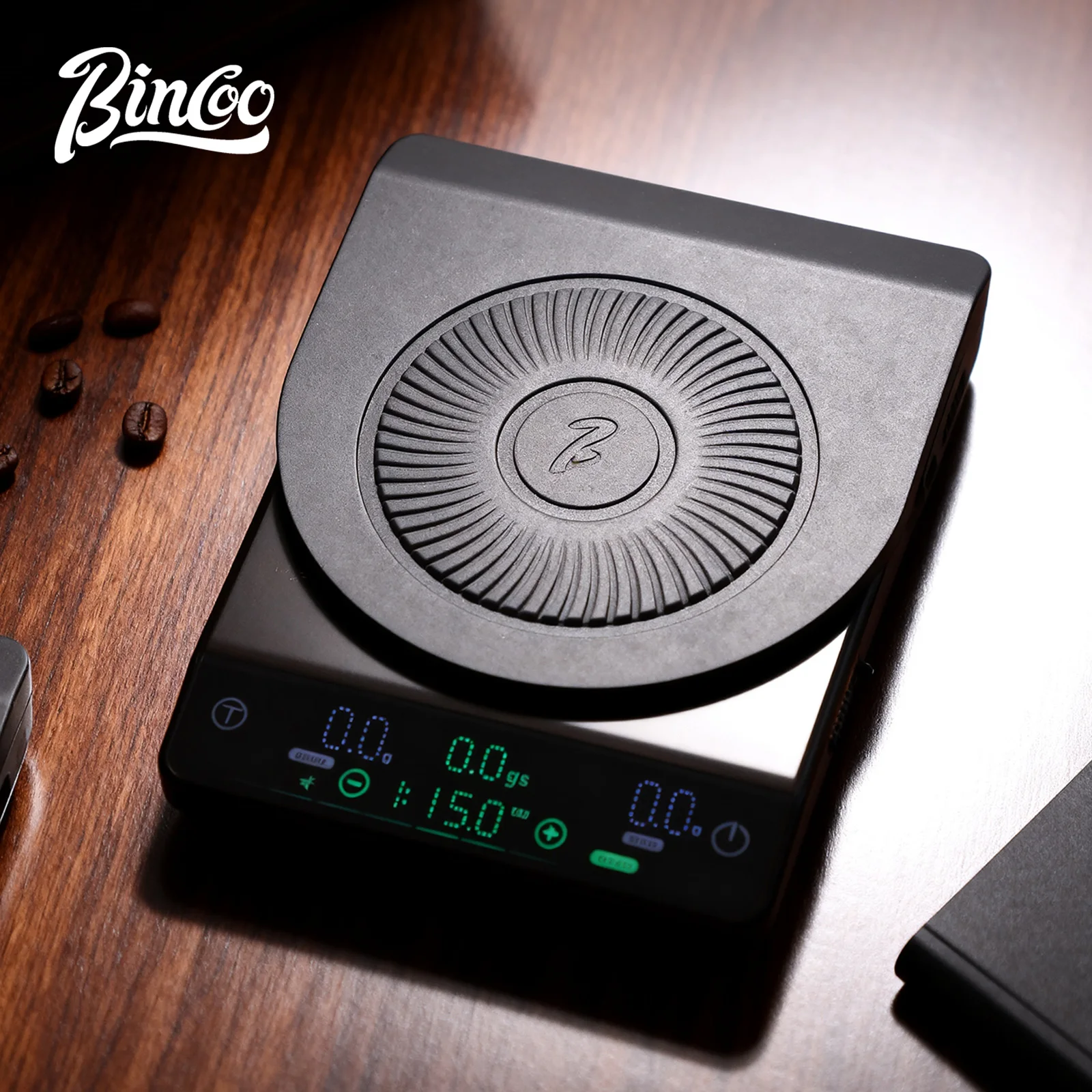 Bincoo Smart Coffee Scale – High Precision Espresso Scale with Bluetooth, Timer Function for Pour Over Drip Brewing
