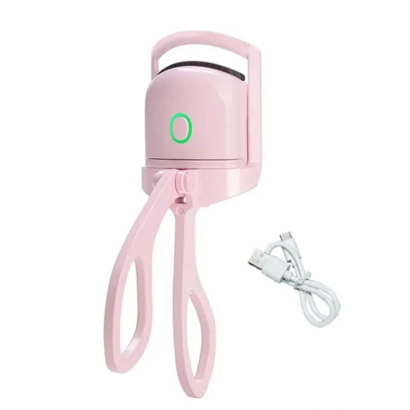 Electric Eyelash Curler USB Charging Model Fast Heating Portable Eye Lash Perm Lasting Curling Thermal Eyelash Clip