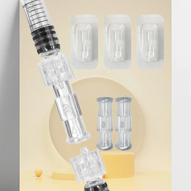 

Medical sterile plastic connector, transparent, suitable for leak proof pneumatic components 100pcs