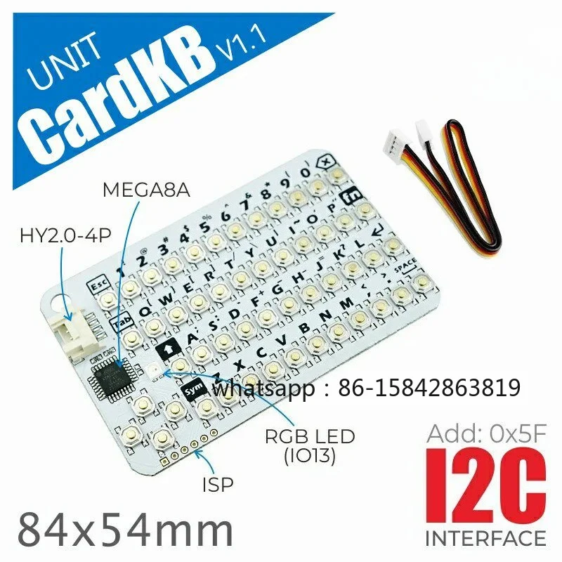 Unit CardKB V1.1 Matrix Keyboard Card Keyboard Unit 50 Keys MEGA8A