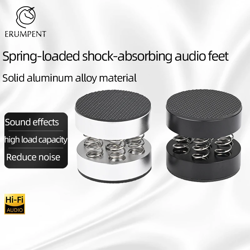 

Hi-end 4 шт. HiFi амортизирующая подставка для звука из алюминиевого сплава