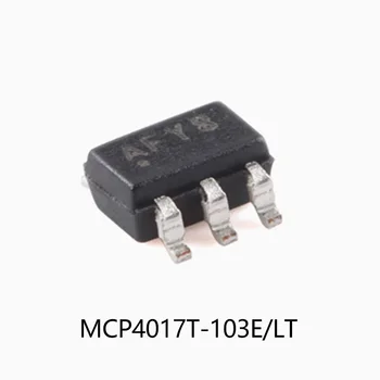 20/pcs LOT new original MCP4017T-103E/LT SC-70-6 7-bit single channel digital potentiometer chip