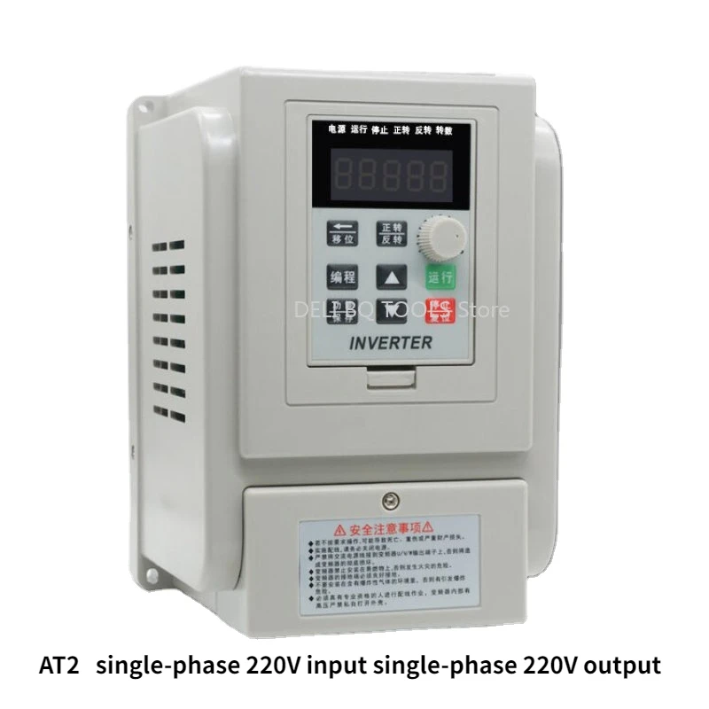 

VFD AC220V 380V 0.7 1.5 2.2 3 KW Variable Frequency Drive VFD Frequency Converter Inverter Speed Controller for 3-phase Motor