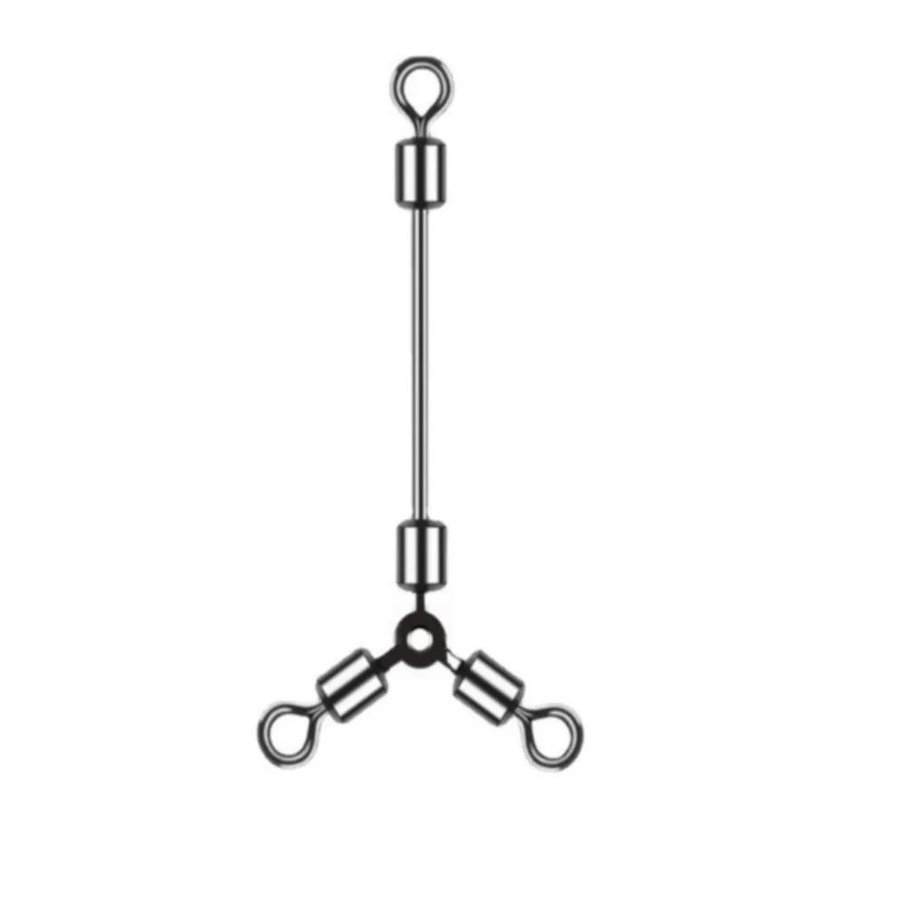 Vissen Connector Lange Been Vissen Drieweg Swivel Vissen Barrel Swivel O-vorm Vissen Connector Lange Been Vissen Wartels