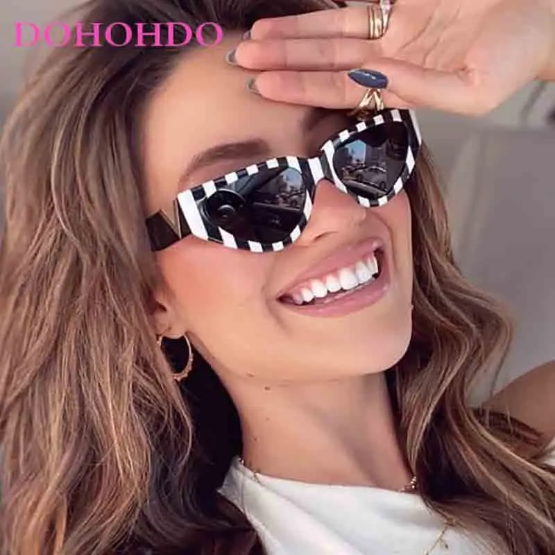 

Retro Classic Premium Luxury Brand Design Cat Eye Sunglasses Women Fashion MenSummer Traveling Sun Protection Sunglasses UV400