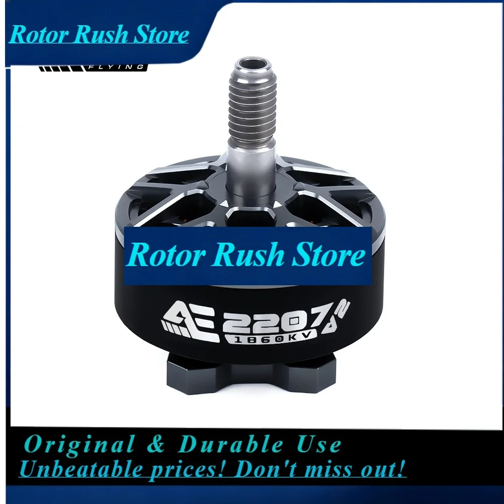 RoRusAxisFlying AE2207 V2 1860KV 1960KV 4~6S Lipo Brushless Motor 5mm Shaft Suitable 5inch Propeller Flower Fly Traversing Drone