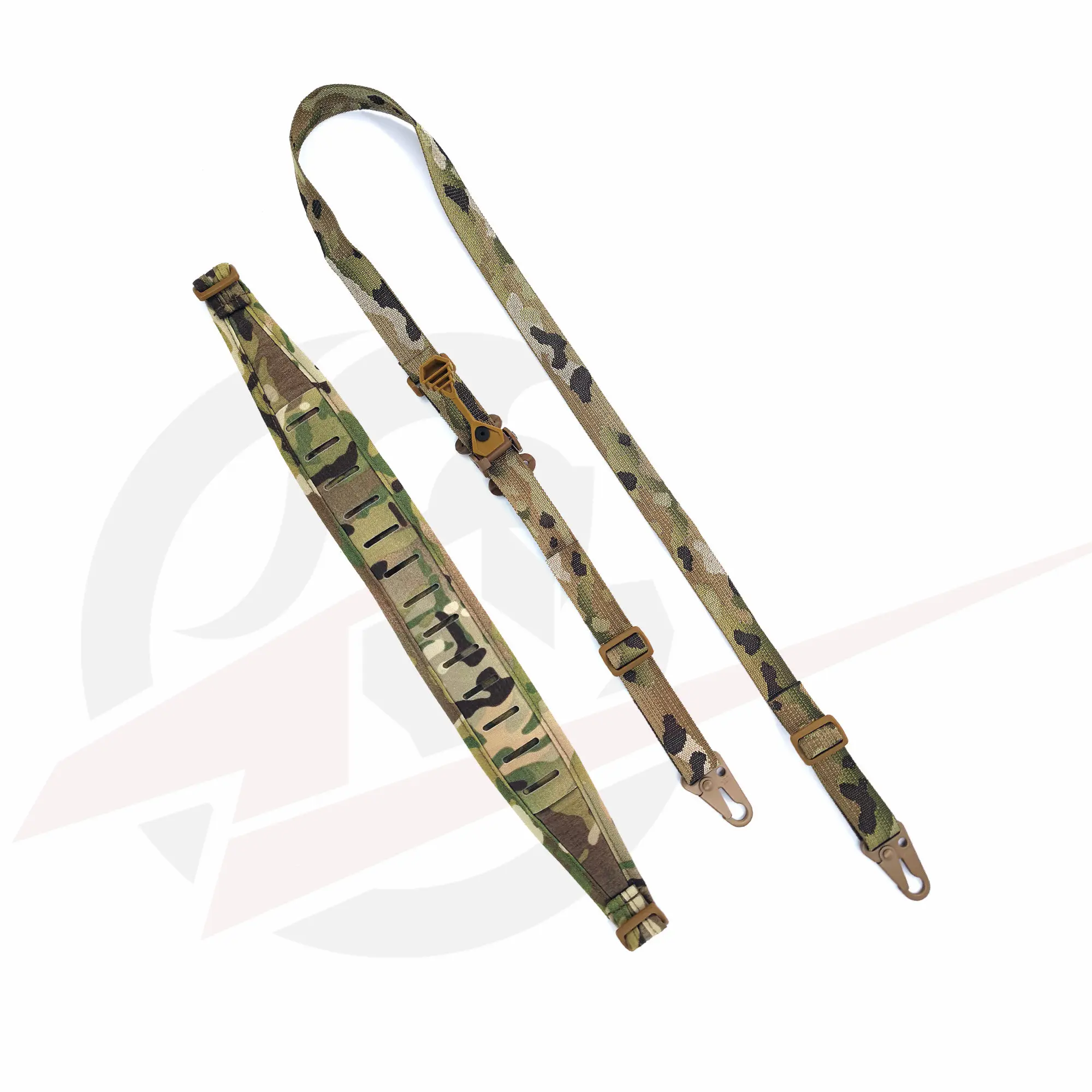 Hot Nem Two Points Quick Adjustment Tactical Sling Straps The SLINGSTER 500D Nylon Camo 2 Point Laster Molle Rifle Gun Sling