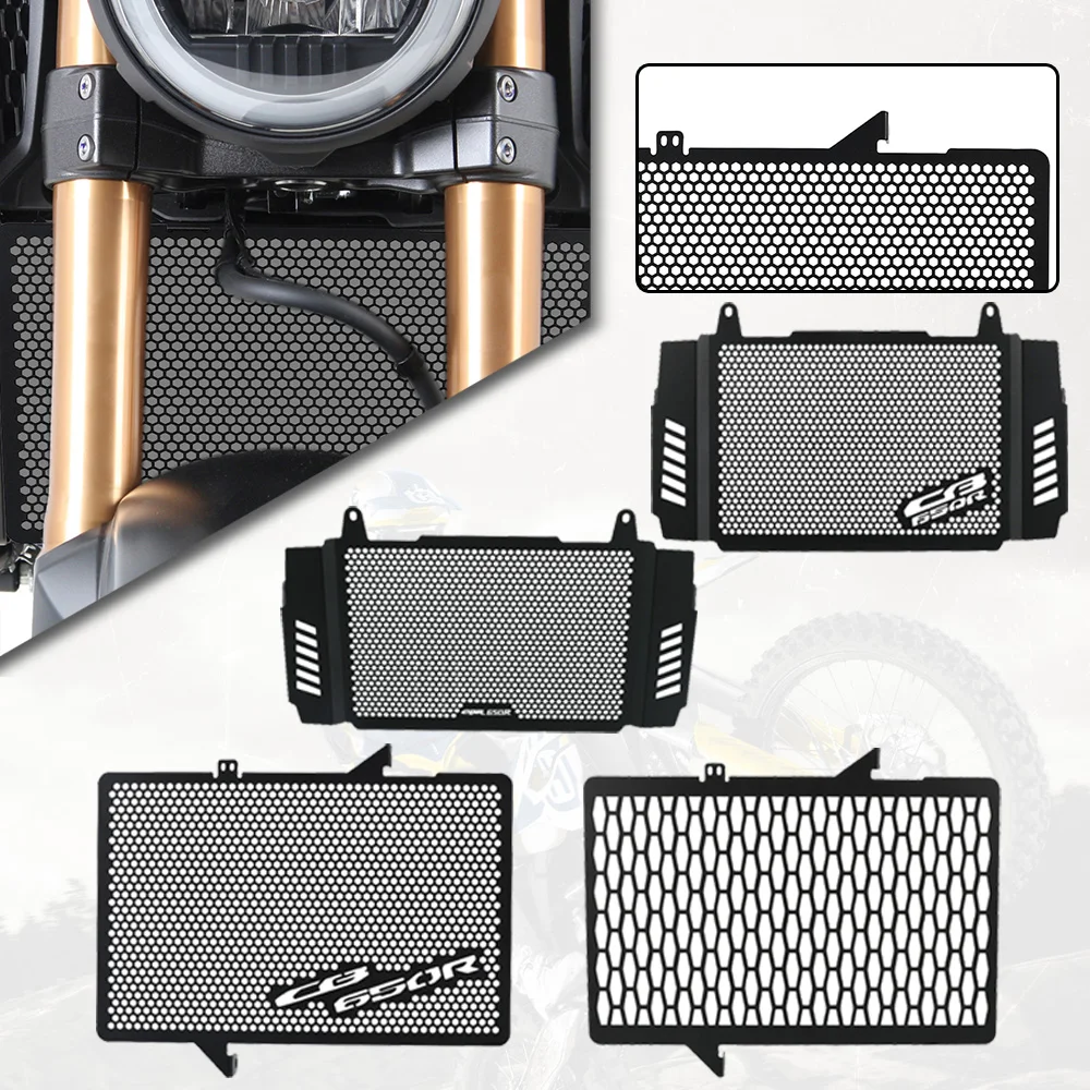 

2026 2025 Radiator Guard Grille Cover Grill For Honda CB650R Neo Sports Cafe CBR650R CB650F CBR650F 2024 2023 Mesh Net Protector