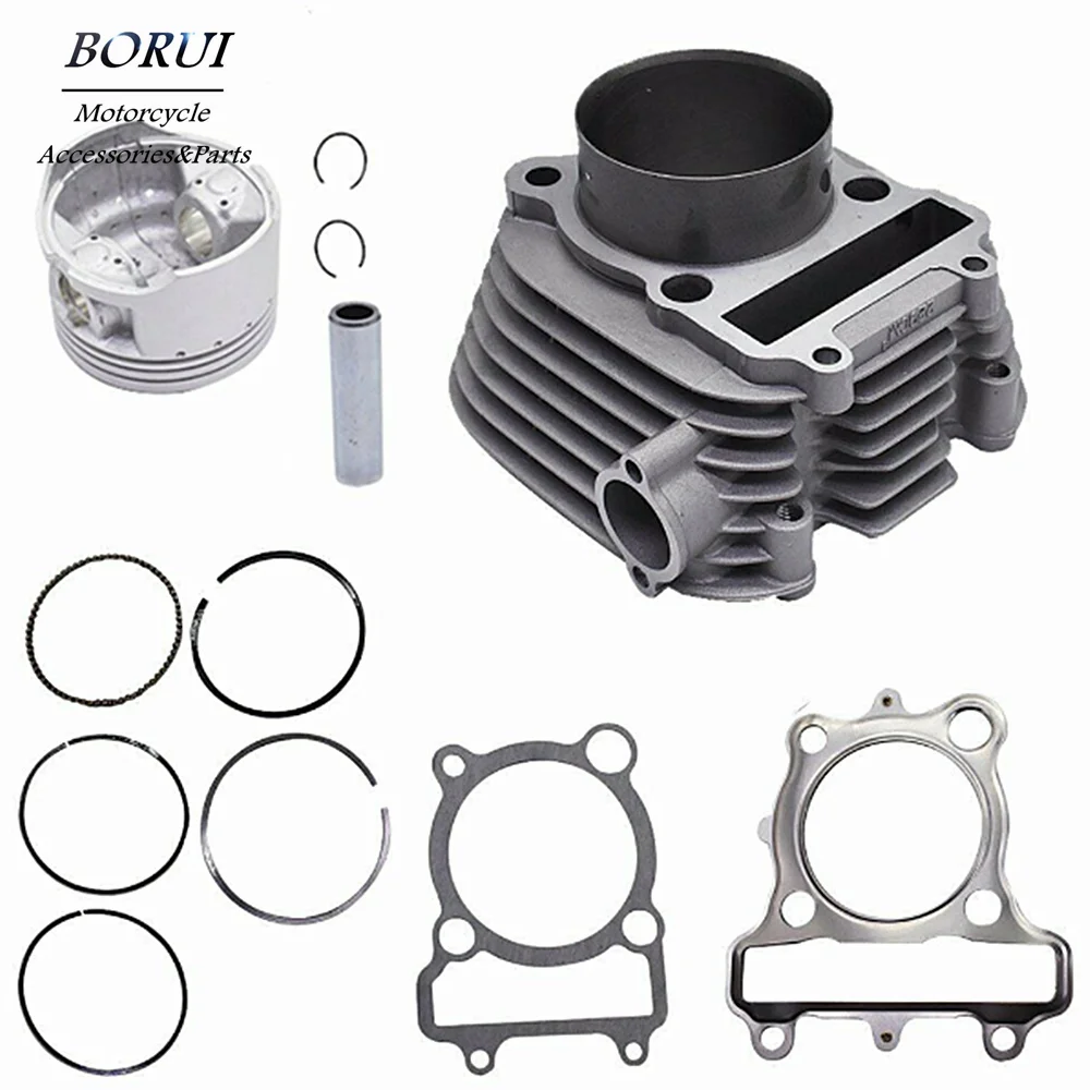 Motorcycle Performance Parts 70mm Engine Cylinder Kit Piston Ring Set For YAMAHA TTR230 TTR225（1999-2004）XT225（1992-2000）