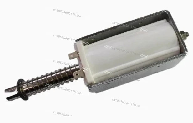 opening and closing coil automatic reset 2，Push-pull electromagnet, strong impact long stroke push rod 12/24/220 V