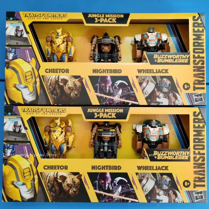 In Stock Transformer Movie7 ‌Nightbird Wheeljack Cheetor G1 Cartoon Action Figure Anime Movable Robot Popular Collectible Toys